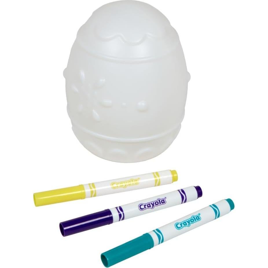 Huevo Recolorable Crayola Light-Ups con Marcadores 4+