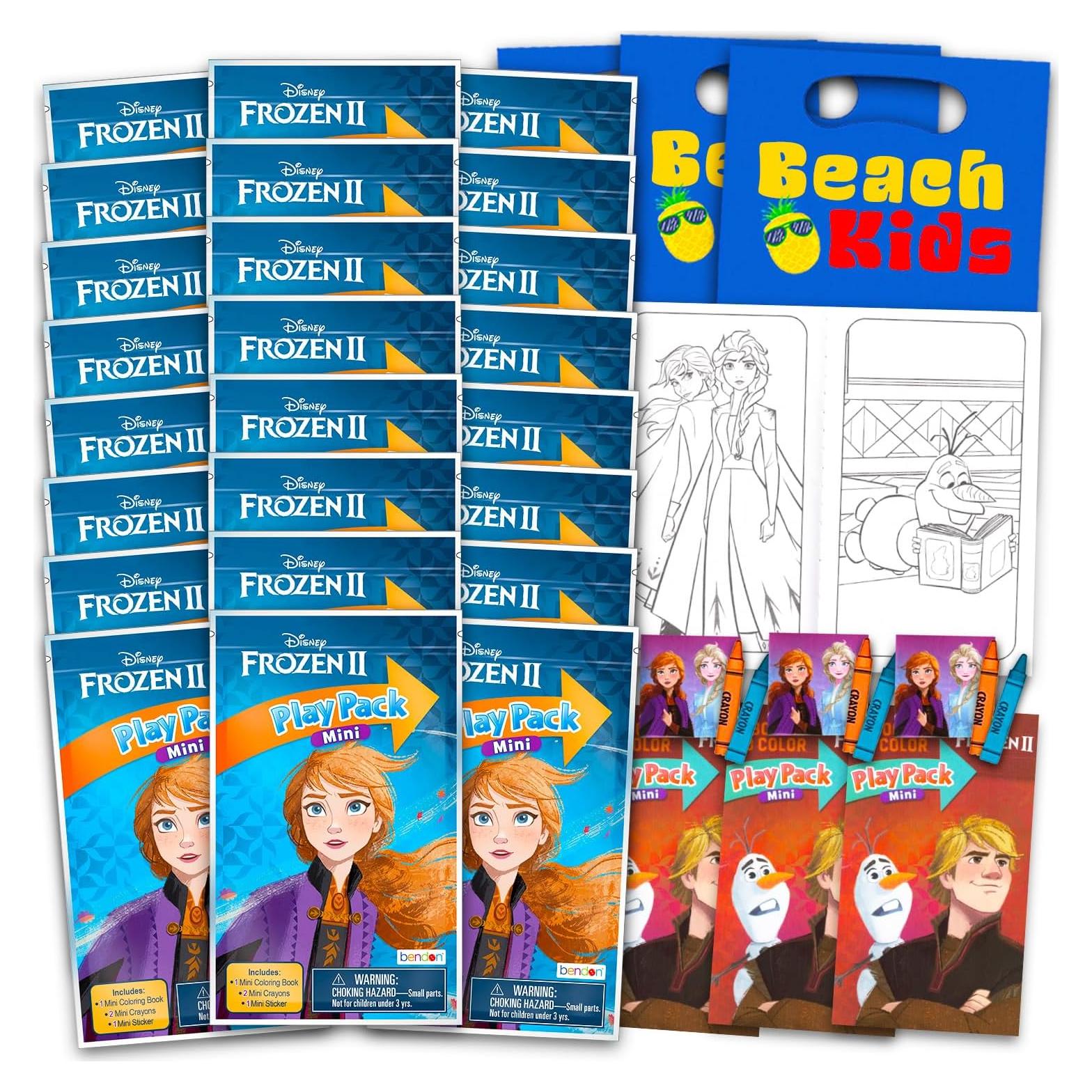 Conjunto de Fiesta Mini Disney Frozen 24 Paquetes Actividades