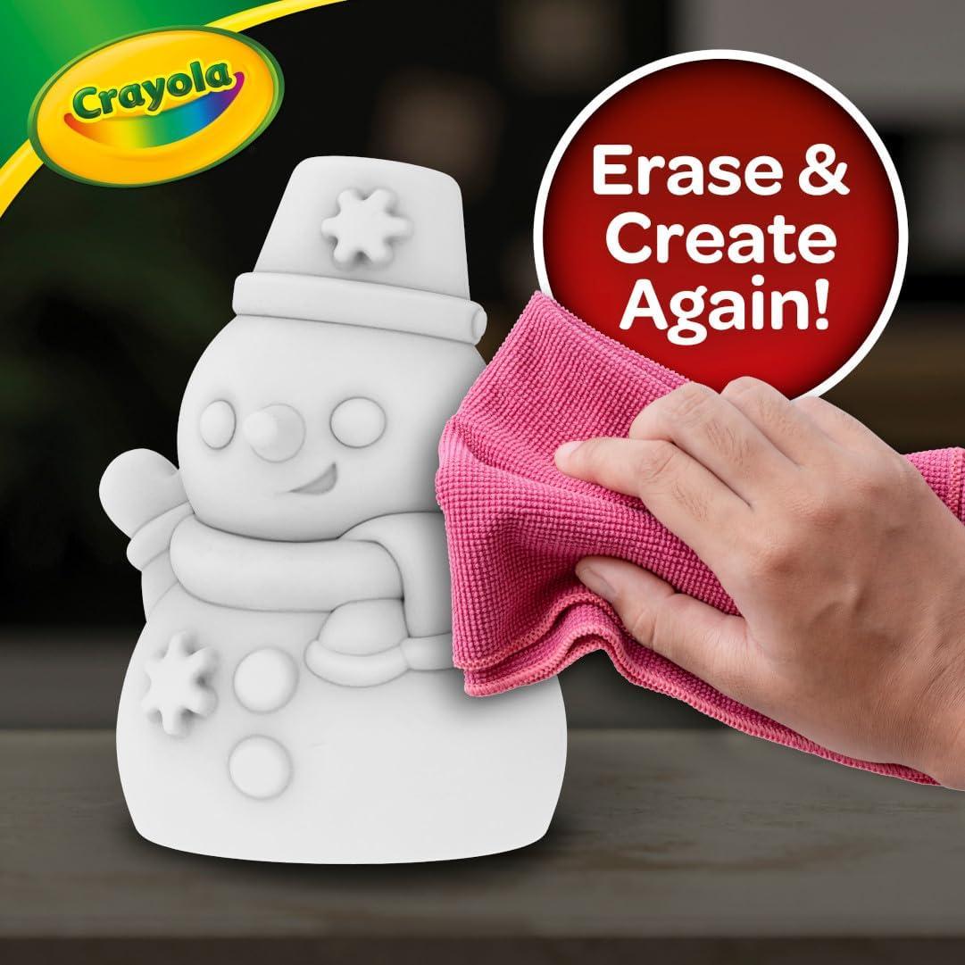 Muñeco de Nieve Iluminado Crayola - Juguete Reutilizable