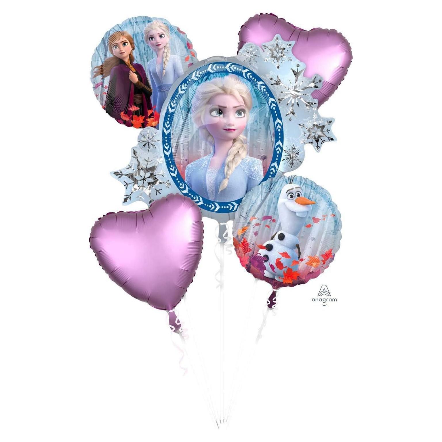 Ramo de Globos Mylar Anagram Congelado 2 Multicolor 1 Unidad