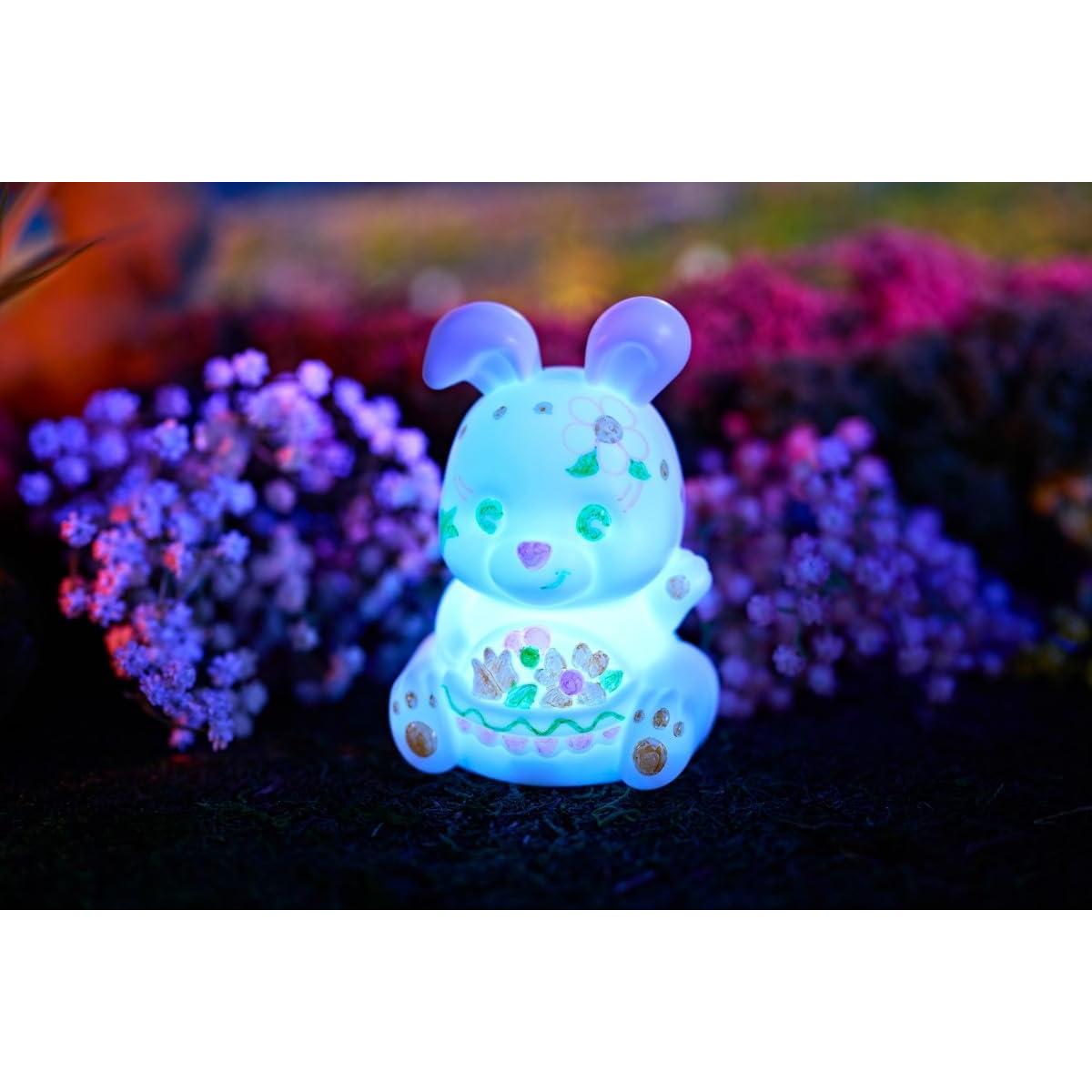 Conejo Crayola Light-Ups - Juguete Recolorable 10,8x14,6cm