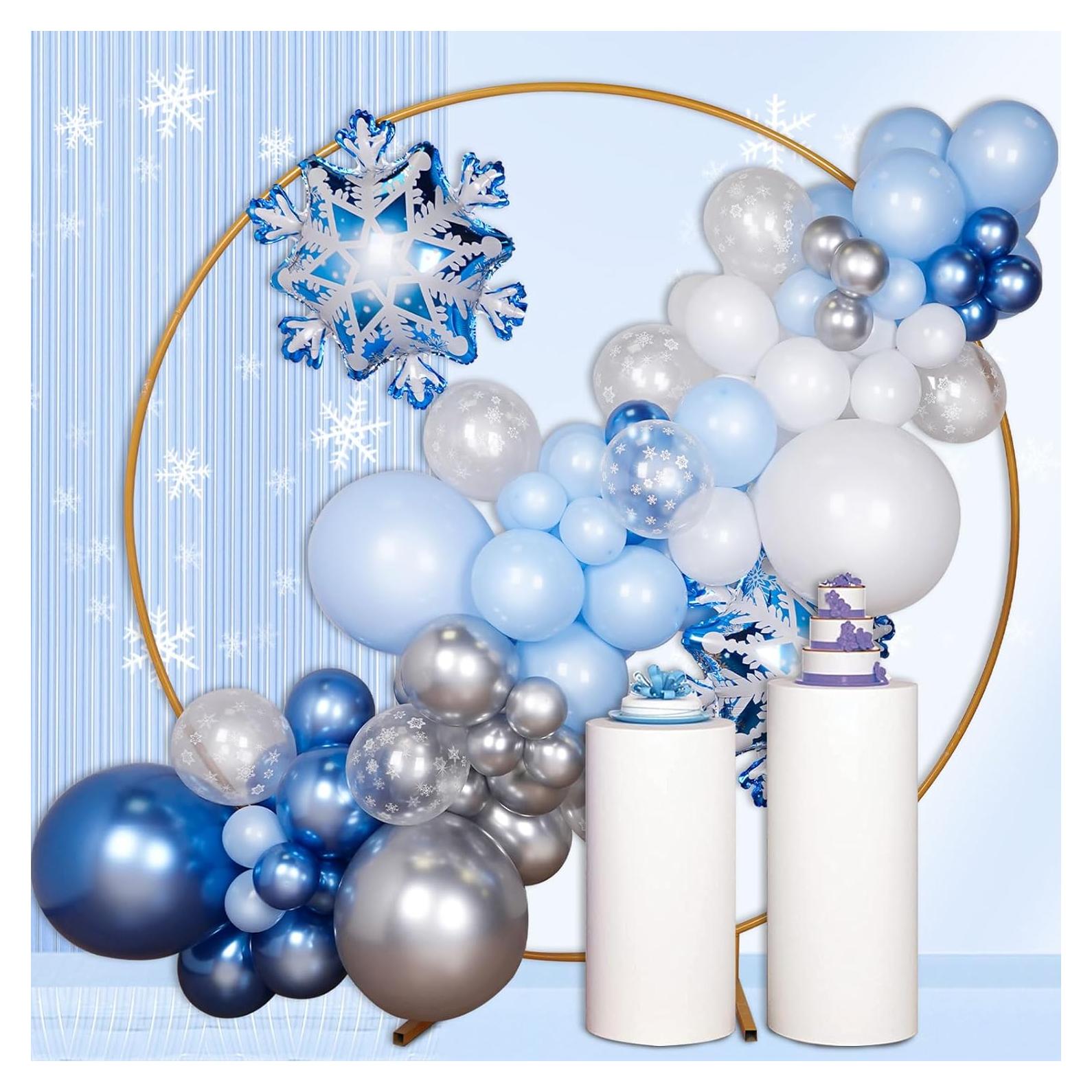 Kit de Globos de Copo de Nieve Melody Fantasy 58pcs