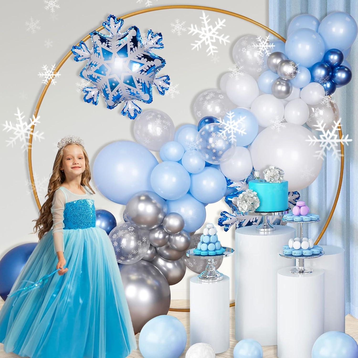 Kit de Globos de Copo de Nieve Melody Fantasy 58pcs