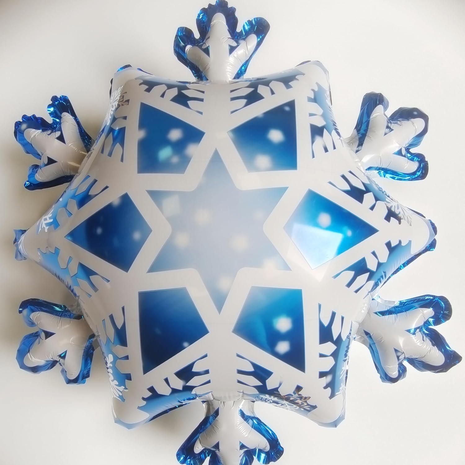 Kit de Globos de Copo de Nieve Melody Fantasy 58pcs