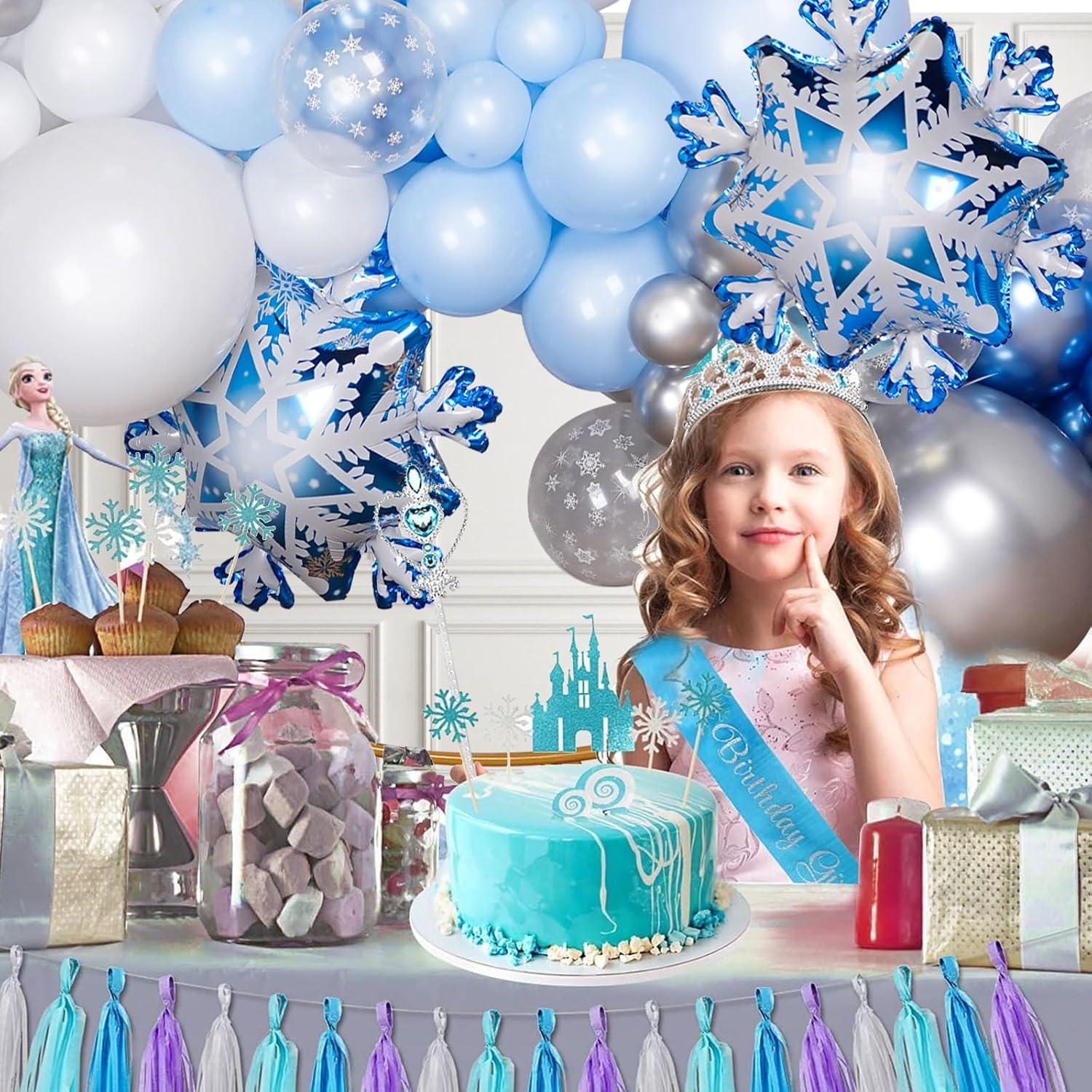 Kit de Globos de Copo de Nieve Melody Fantasy 58pcs