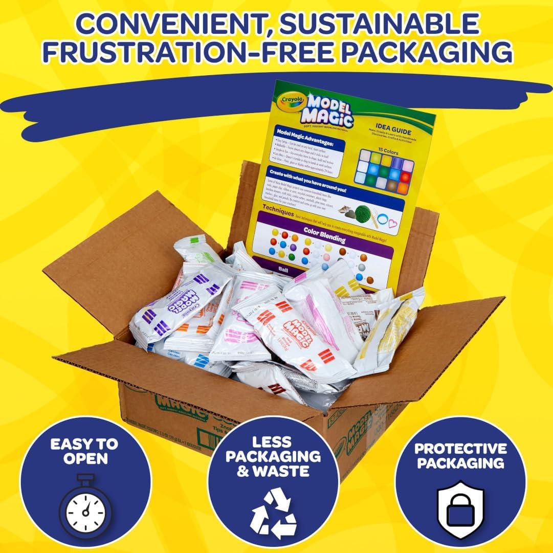 Crayola Model Magic 30pk - Arcilla Secado al Aire 15 Colores