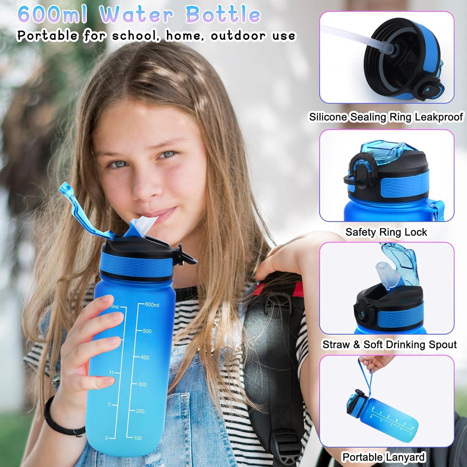 Kit de Manualidades Nigifter - Decora Botella y Gorra Azul 600ml