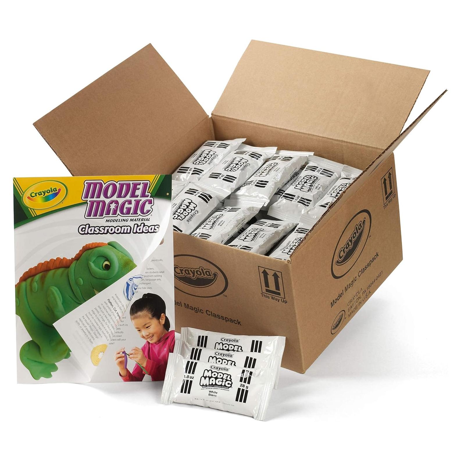 Crayola Model Magic Blanco 75ct 28g Suministros de Arte