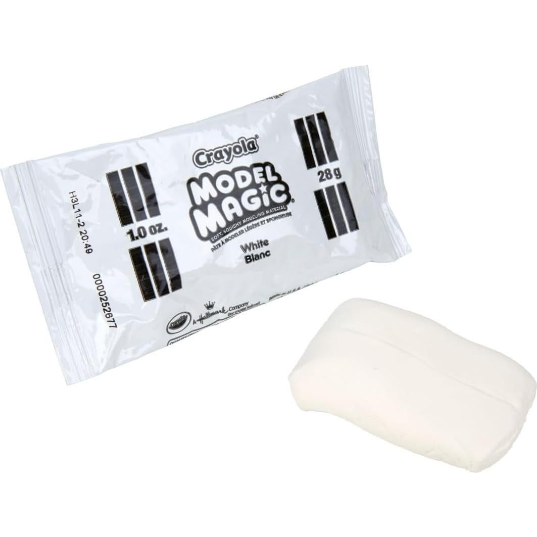 Crayola Model Magic Blanco 75ct 28g Suministros de Arte