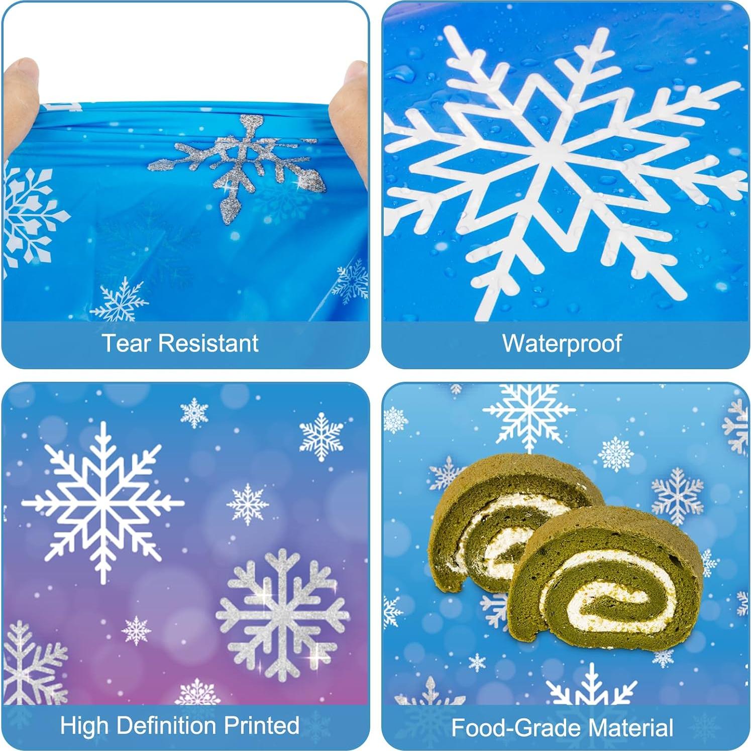 Mantel Desechable Rectangular PERFQU Frozen 274x137 cm 3 Pcs