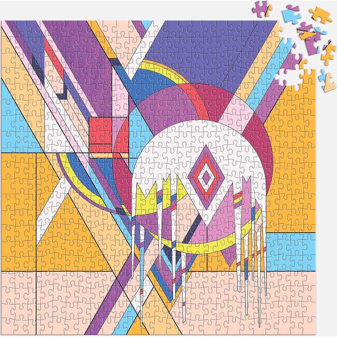 Rompecabezas Galison 500 Piezas Esferas Congeladas Frank Lloyd Wright