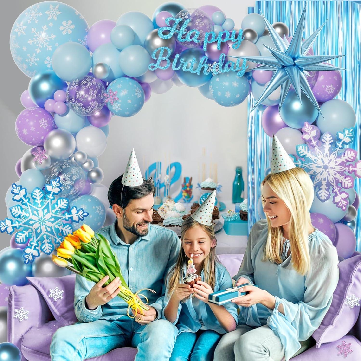 Kit de Arco de Globos Frozen 212 Piezas - MURDIZZO