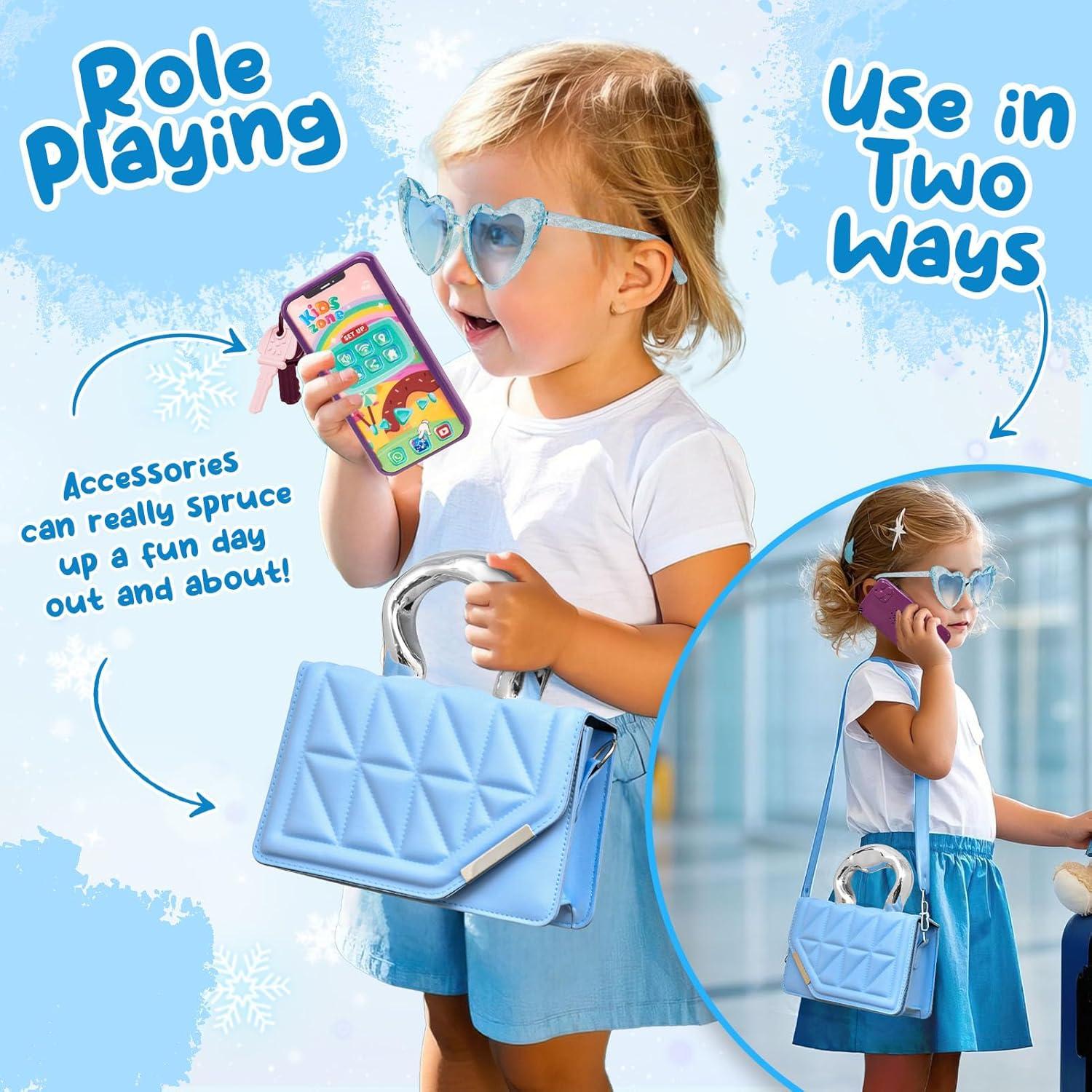 Bolso de Princesa Golray con Set de Maquillaje para Niñas