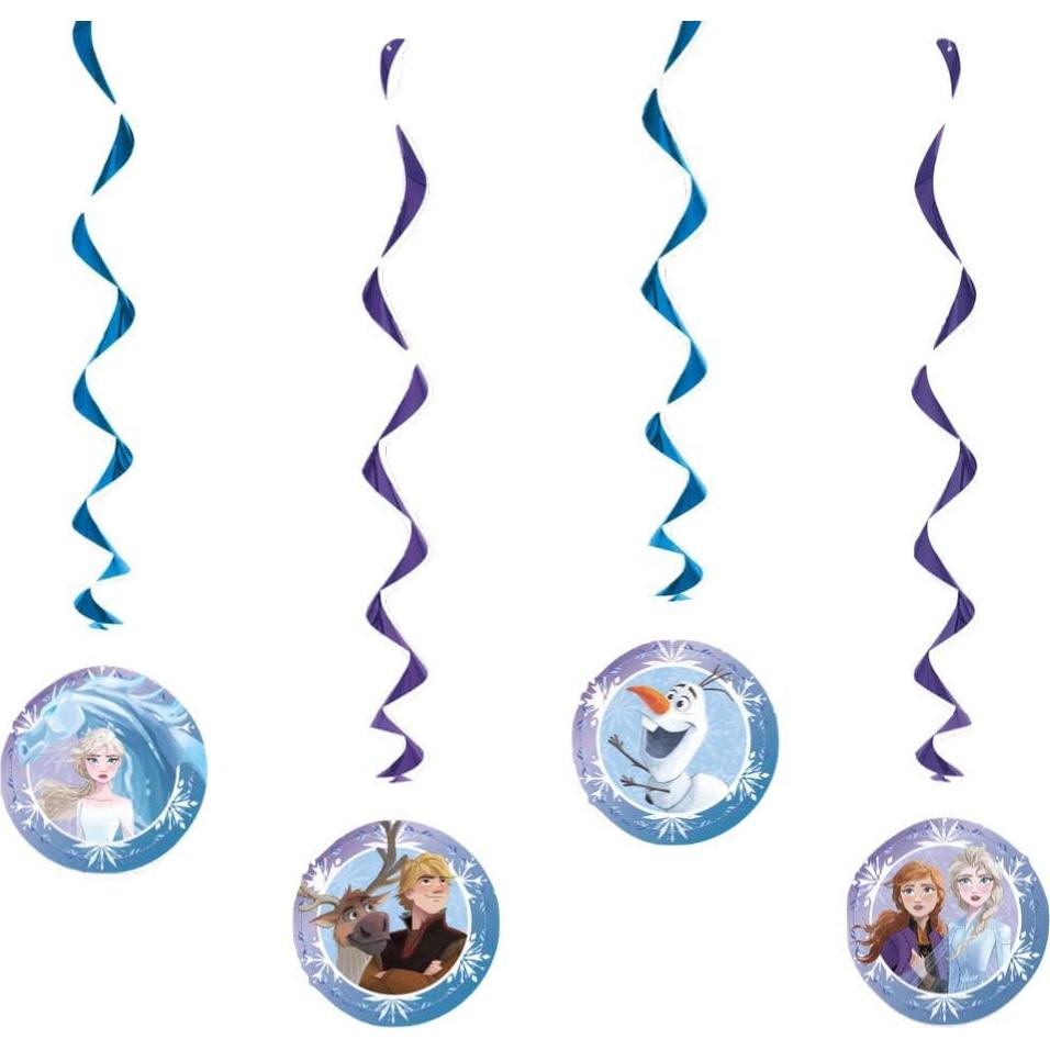 Decoraciones de Cumpleaños Frozen 2 Bek Brands - 7 Piezas