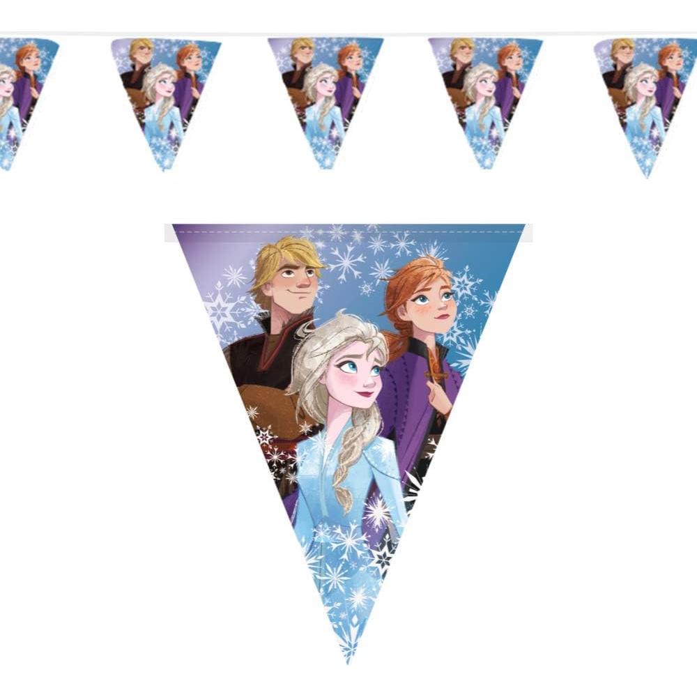 Decoraciones de Cumpleaños Frozen 2 Bek Brands - 7 Piezas