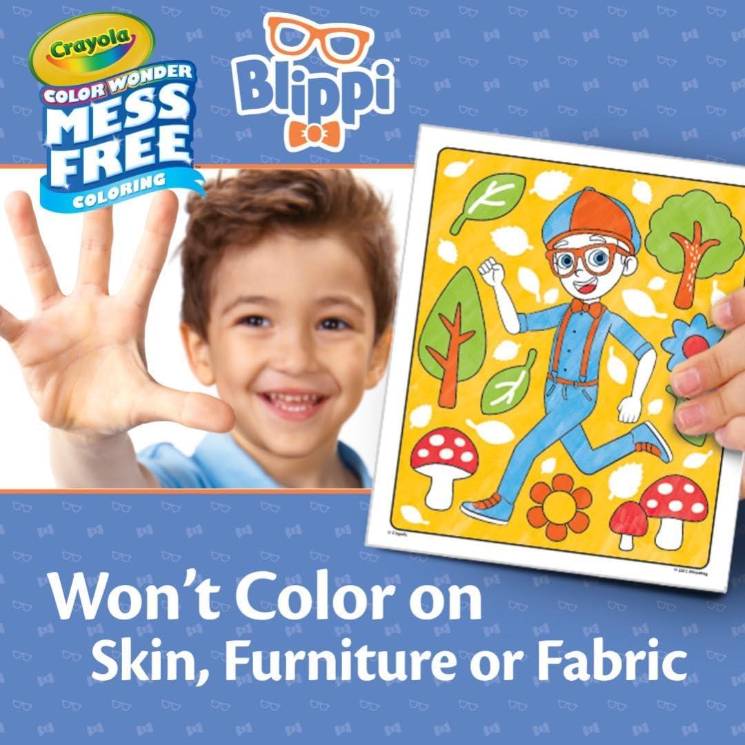 Conjunto de Colorear Crayola Blippi 18 Páginas Sin Desorden