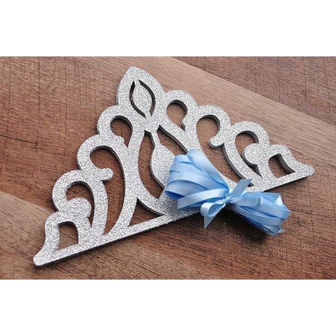 Coronas de Elsa para Fiesta de Frozen - Paquete de 12