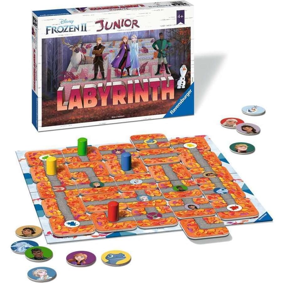 Juego de Laberinto Familiar Ravensburger Frozen 2 para Niños 4+