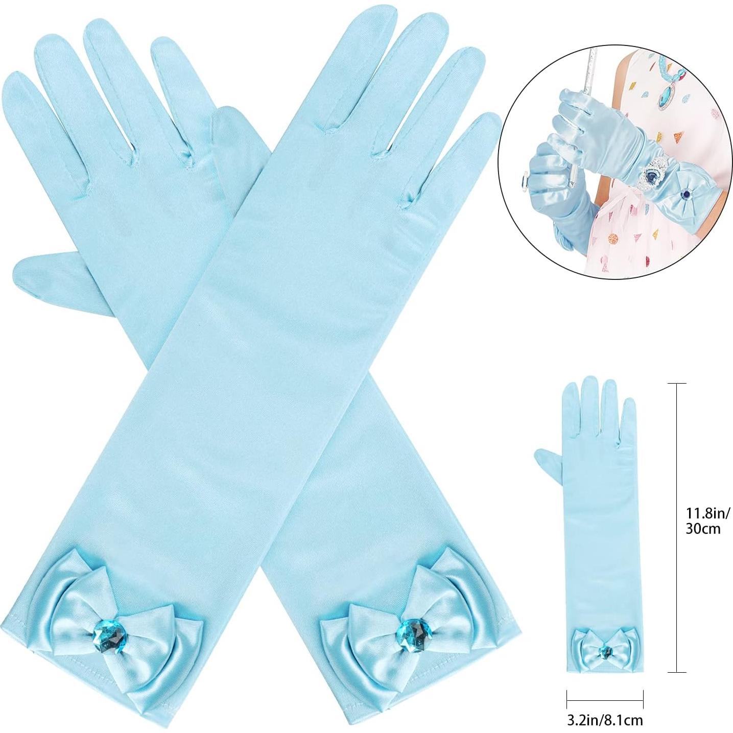 Set de Accesorios de Princesa Cocojeci 9pcs Azul para Niñas