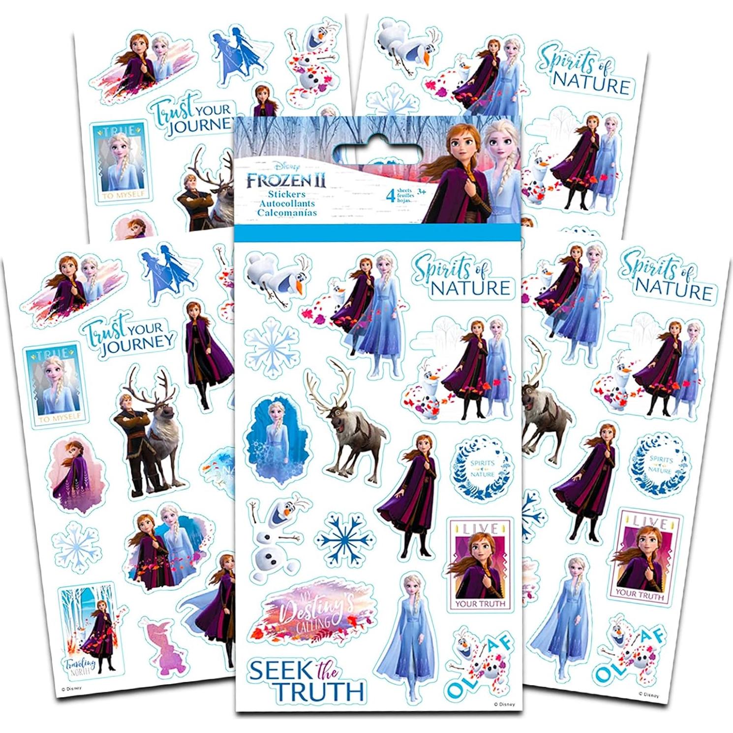 Paquete de Lápices Disney Frozen 2 - 24 Lápices con Stickers