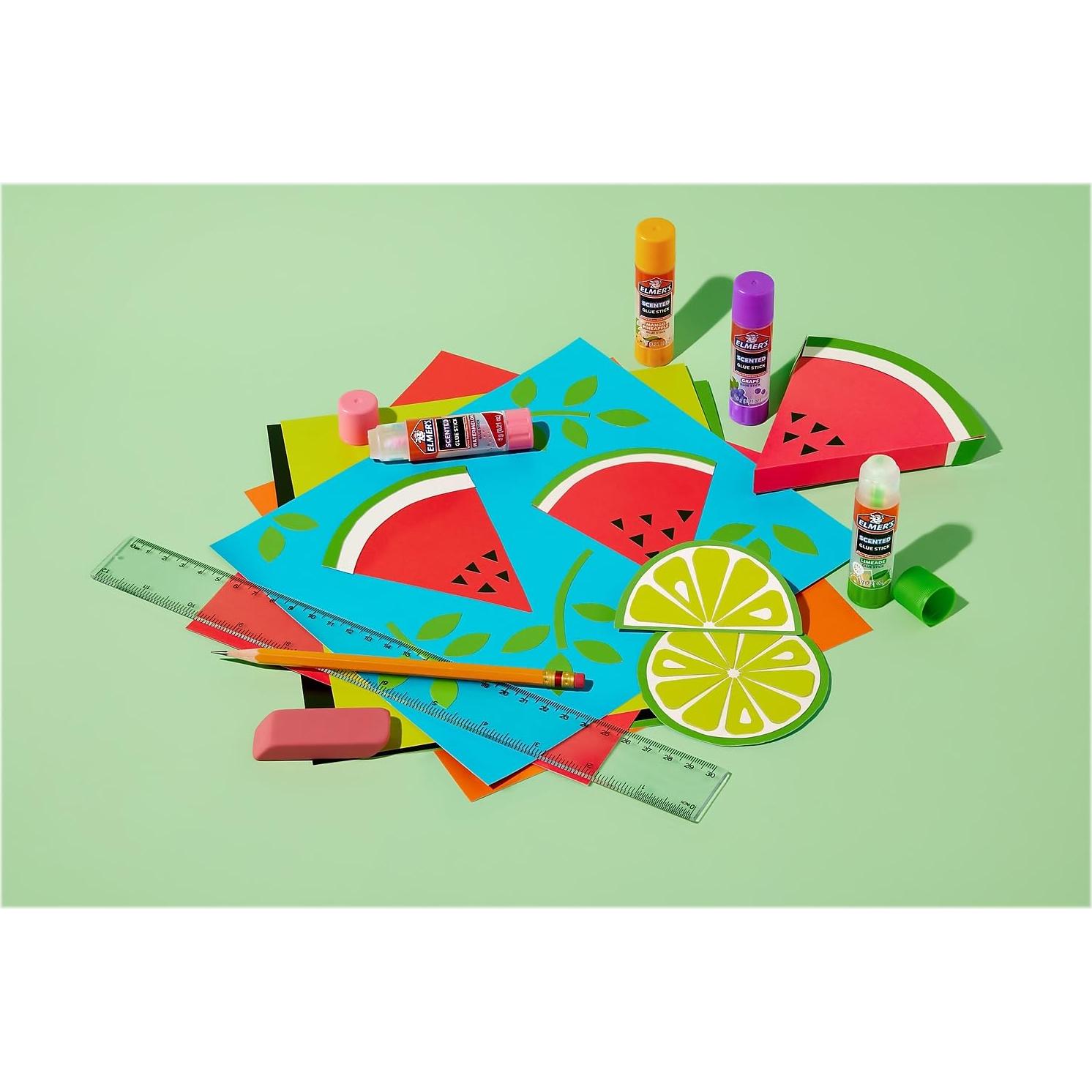 Pegamento Aromatizado Elmer's 30 Unidades 6 Aromas Lavable