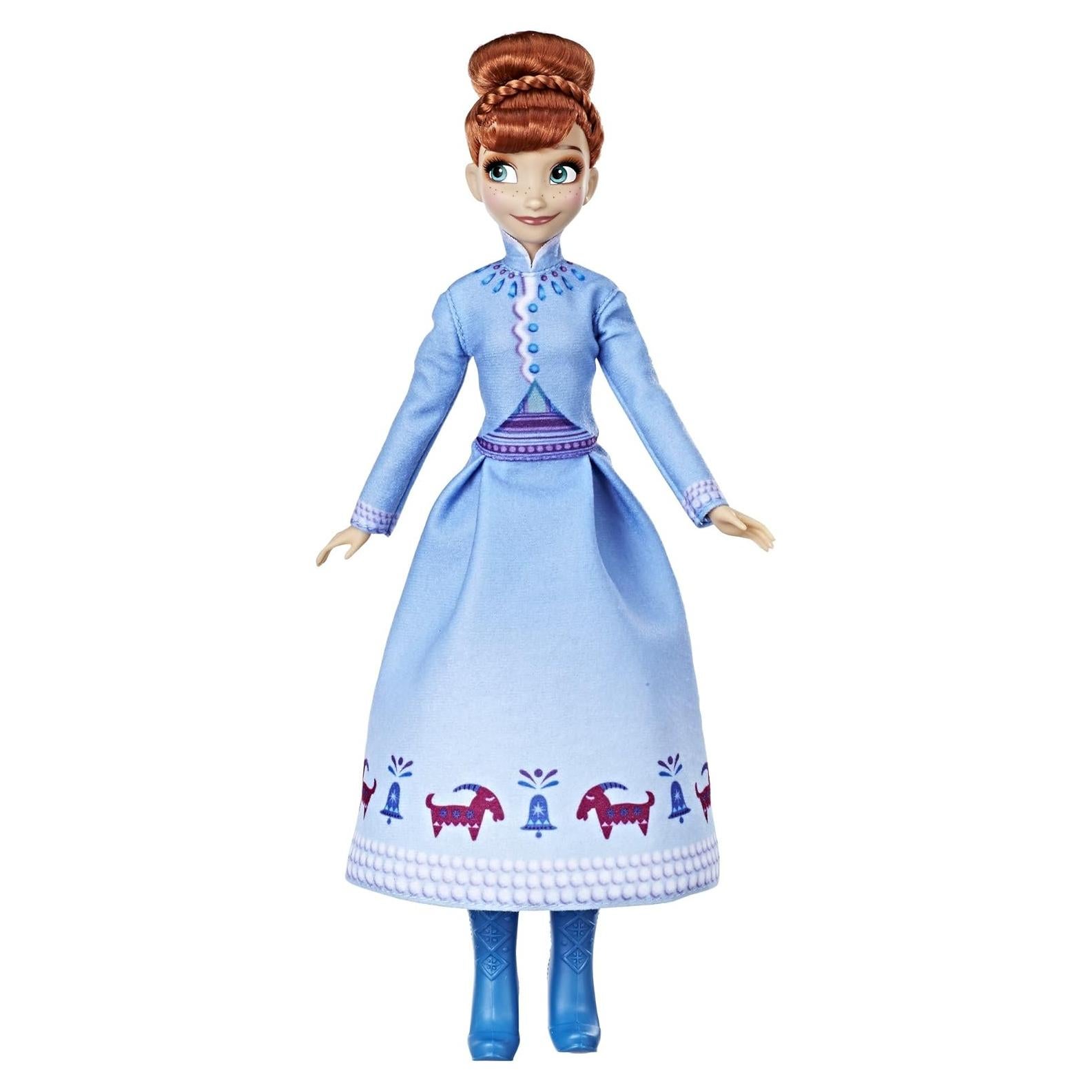 Muñeca Anna Aventura Congelada de Olaf Disney 35.5 cm