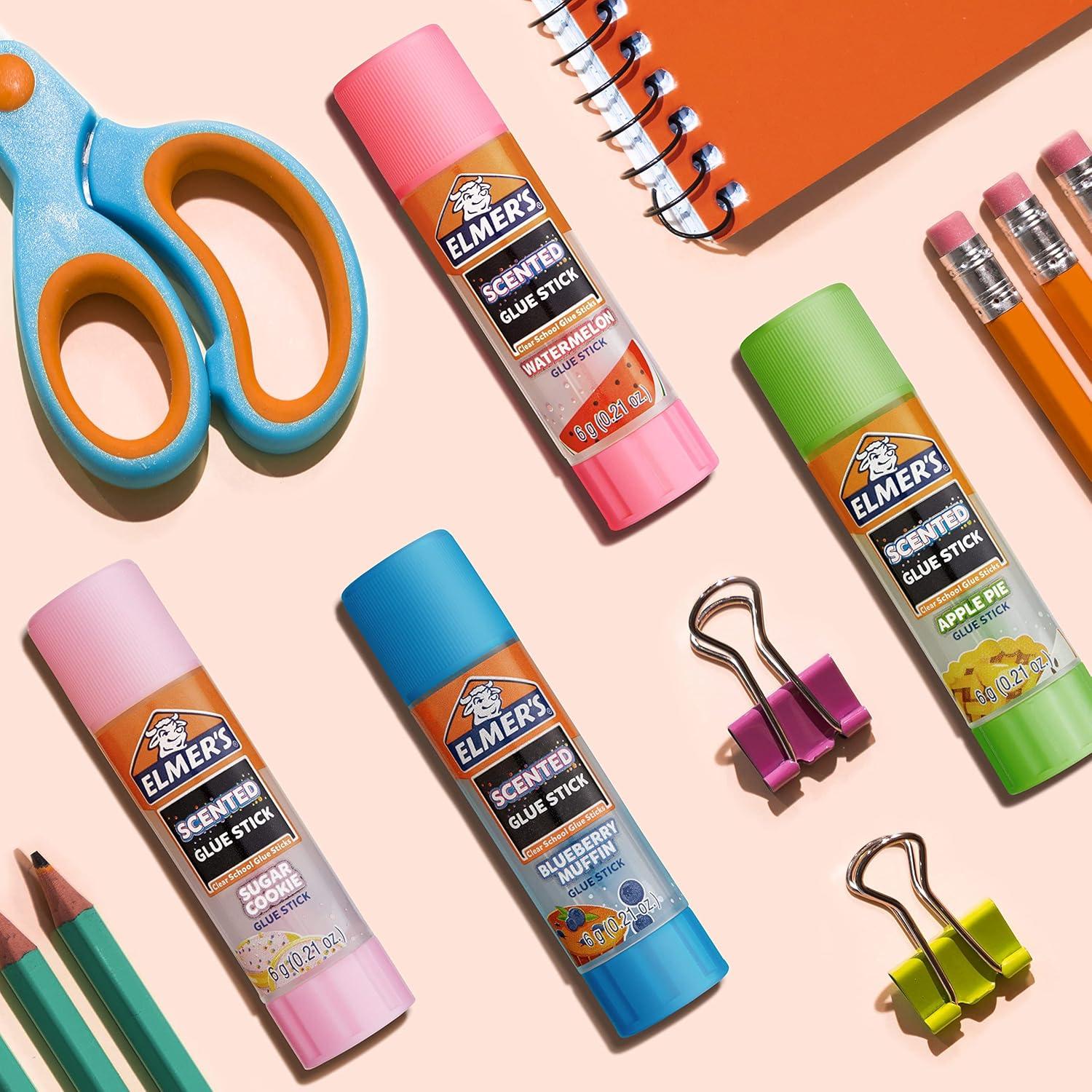 Pegatinas Aromáticas Elmer 24 Piezas Lavables y Seguras