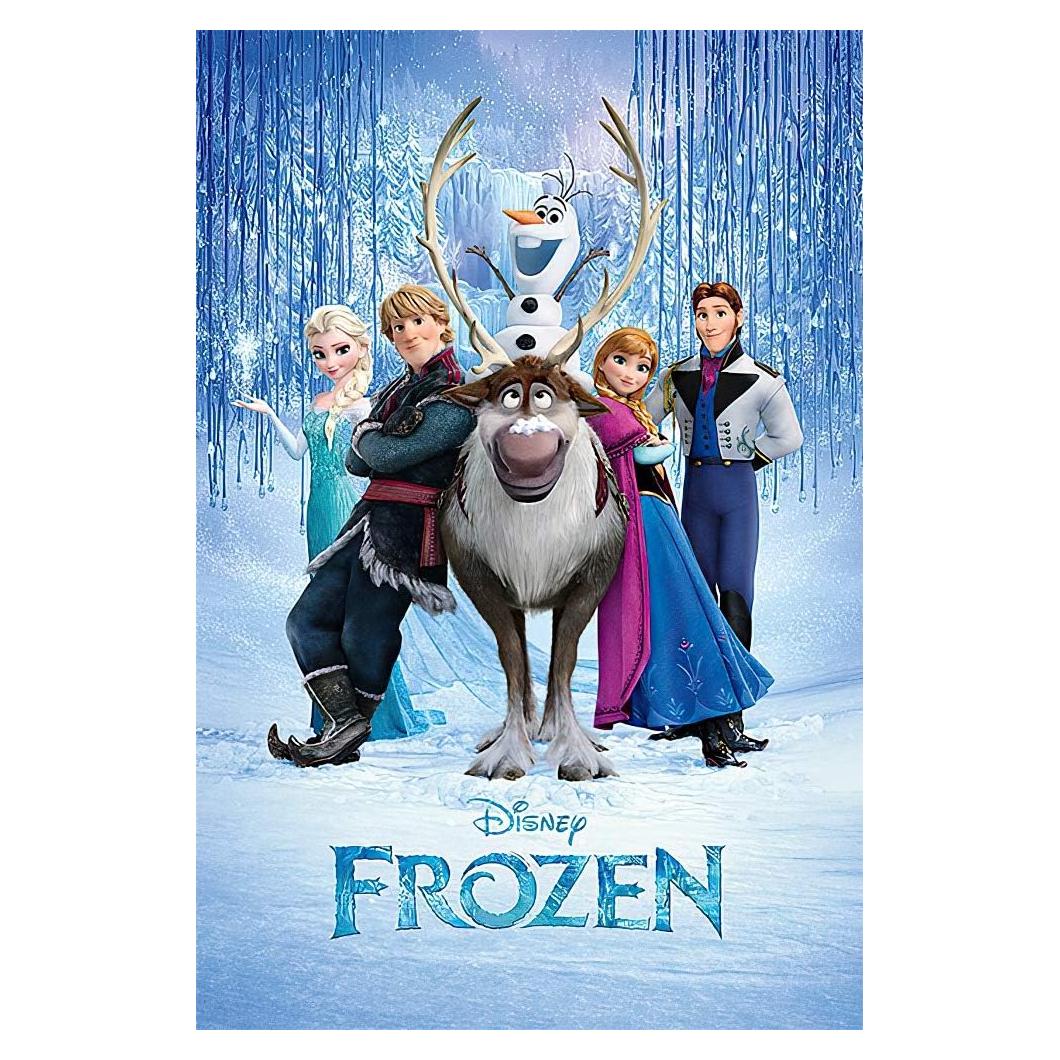 Póster de Película Disney Frozen El Reparto 61x91 cm