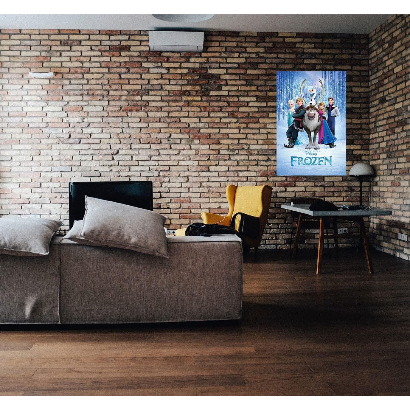 Póster de Película Disney Frozen El Reparto 61x91 cm