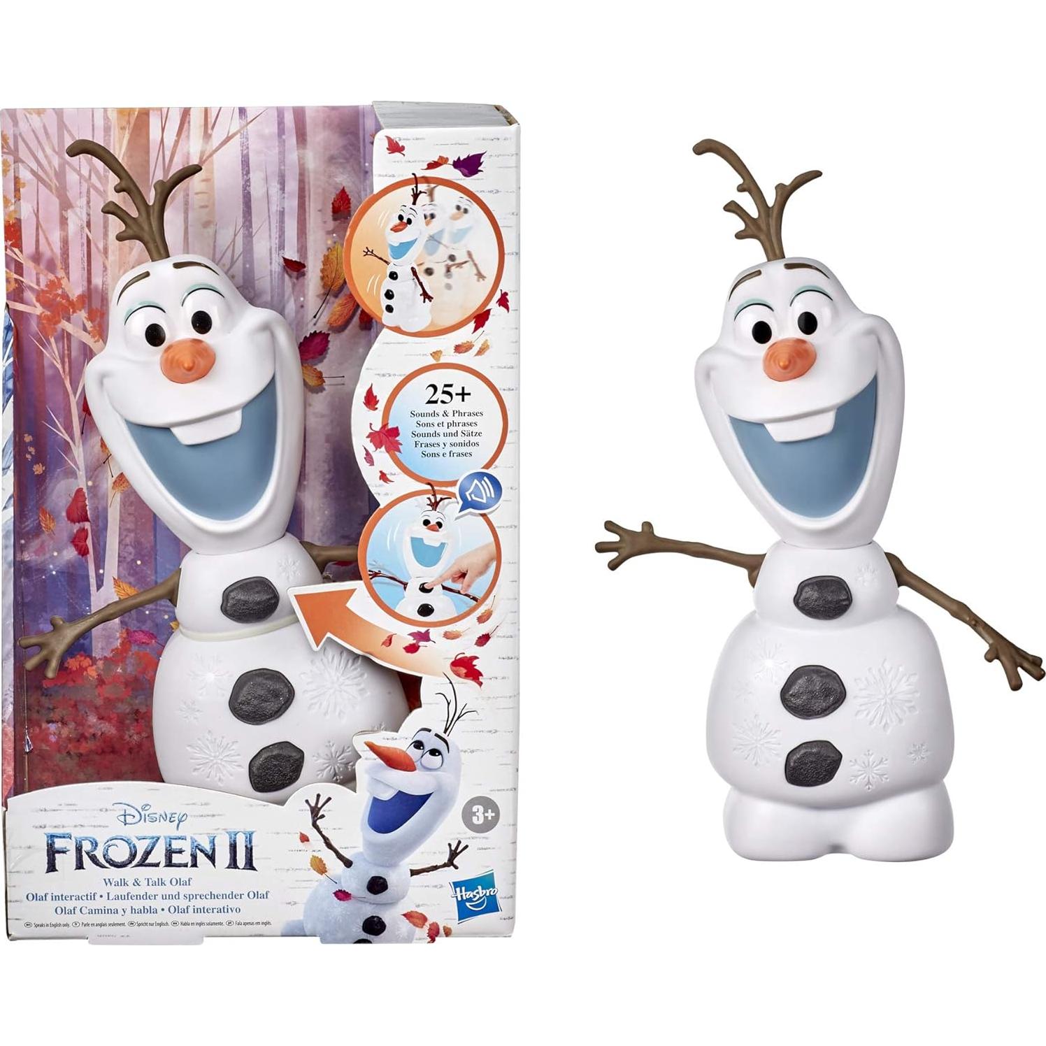 Juguete Olaf Camina y Habla Disney Frozen 2 Hasbro 0.56 kg