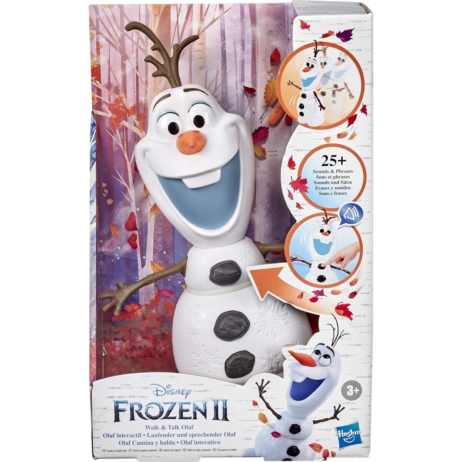 Juguete Olaf Camina y Habla Disney Frozen 2 Hasbro 0.56 kg