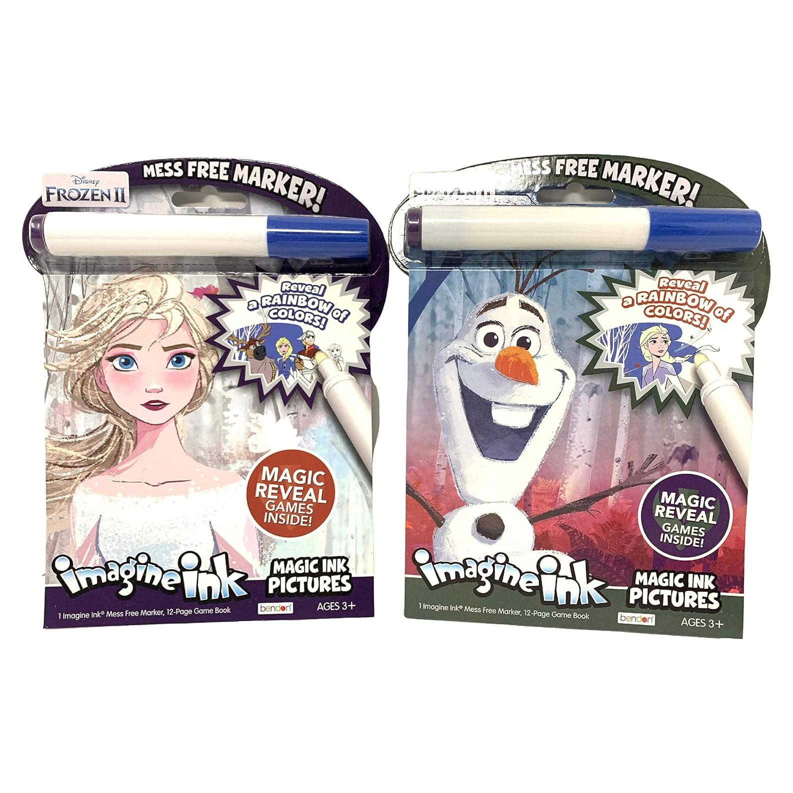 Juego y Libro de Actividades Frozen 2 Imagine Ink - 2 Paquetes
