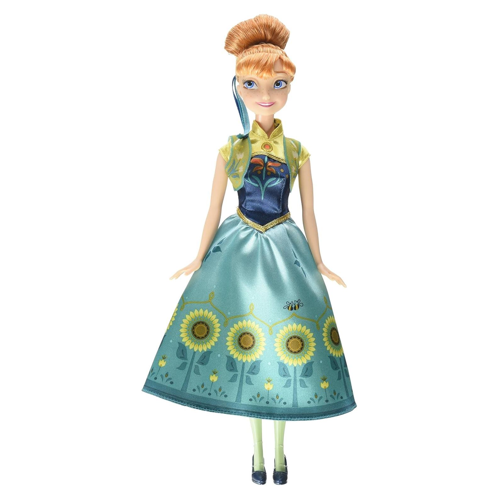 Muñeca Anna Disney Frozen Fever Mattel 30.99 cm Primavera