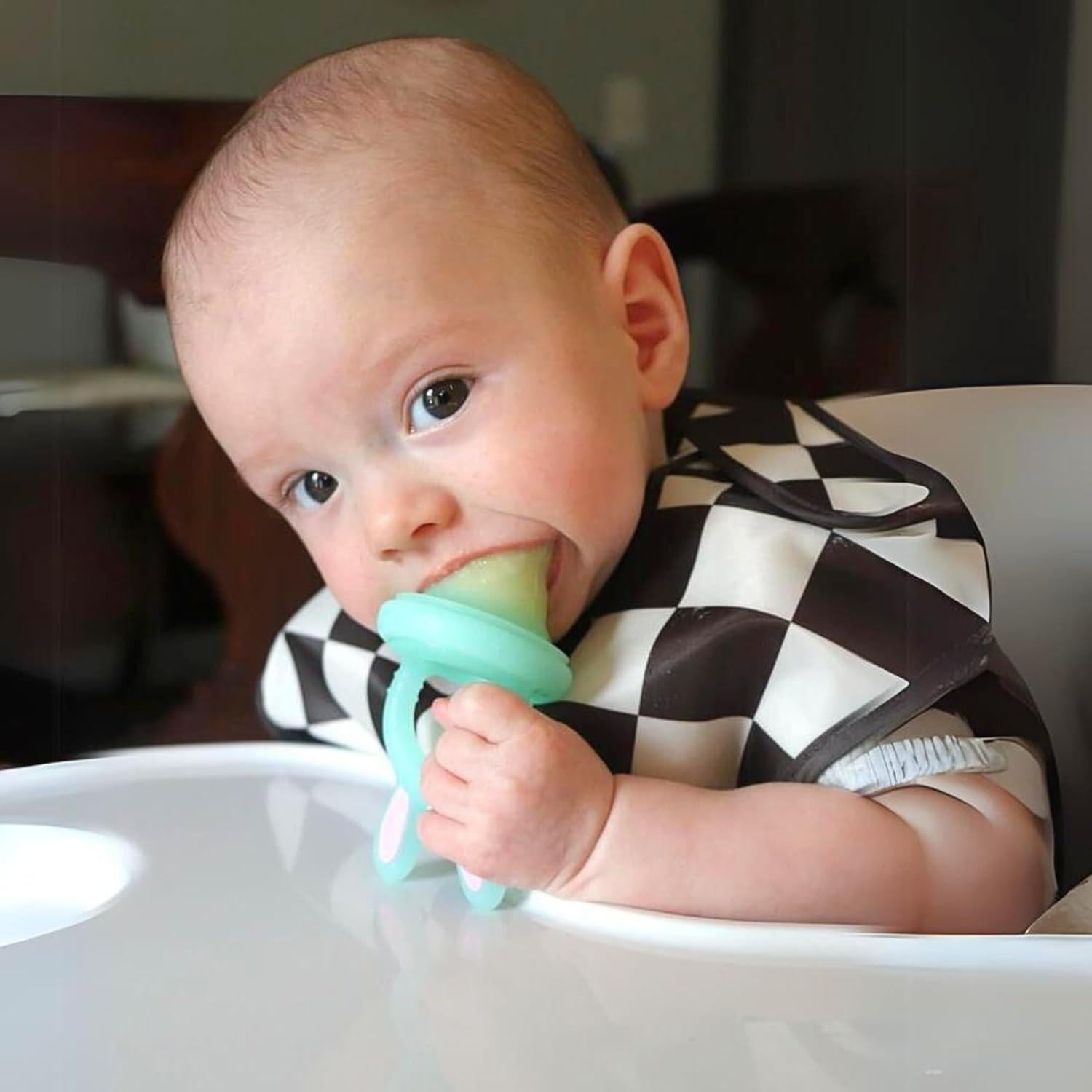 Alimentador y Mordedor Vesta Baby Conejo Turquesa 2 Tamaños