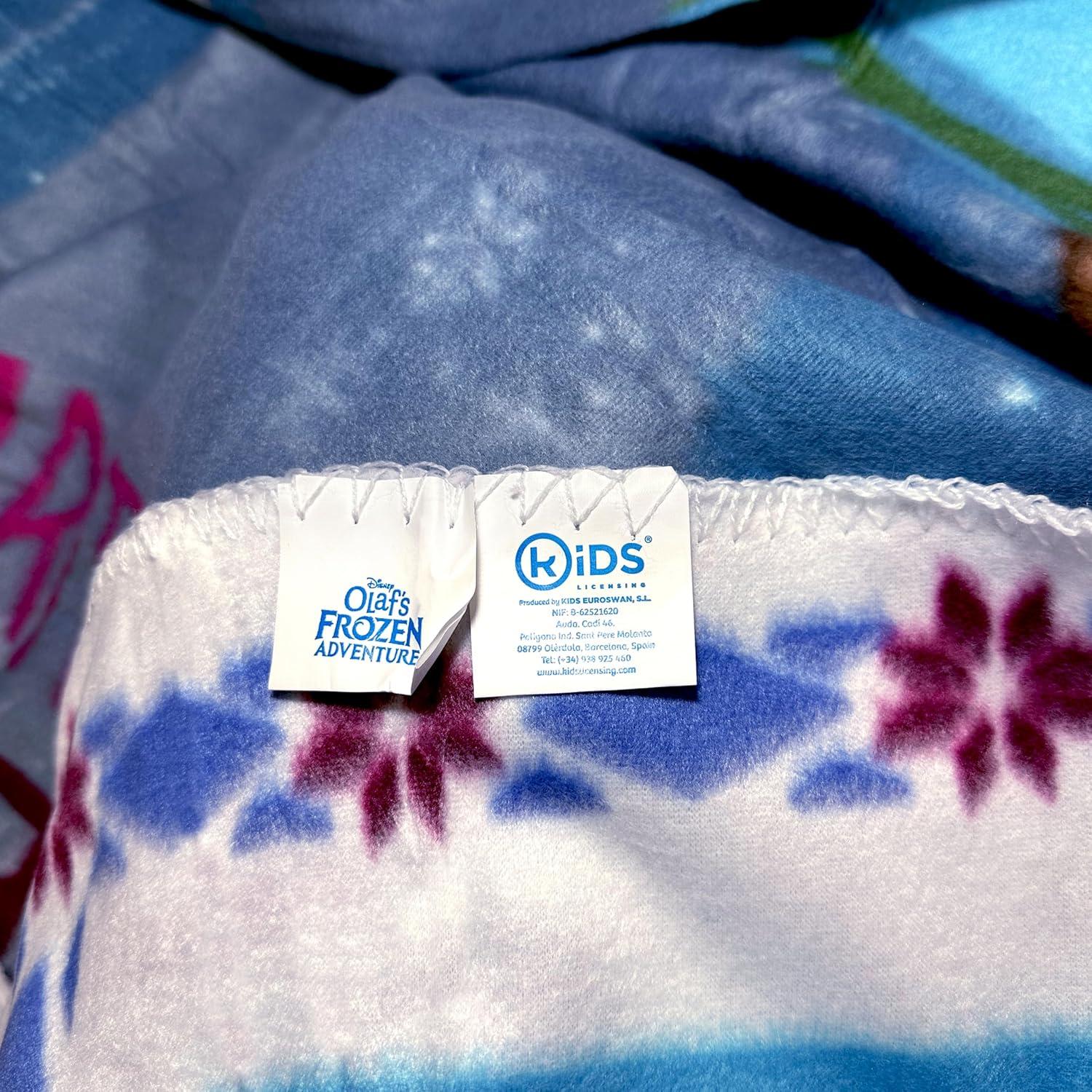 Manta de Forro Polar Disney Frozen 2 - Elsa y Anna 100x150cm