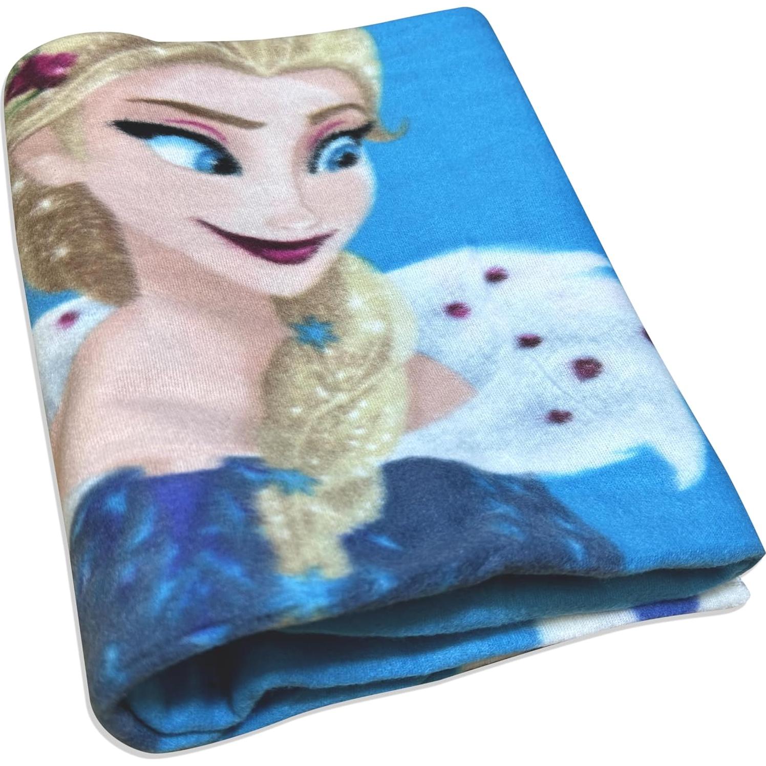Manta de Forro Polar Disney Frozen 2 - Elsa y Anna 100x150cm