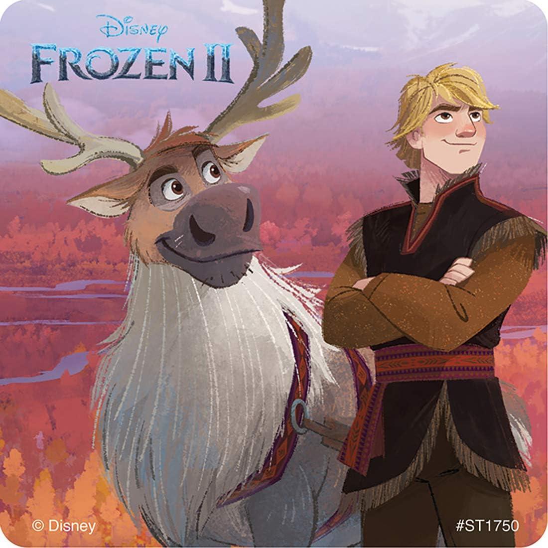 Pegatinas Frozen II SmileMakers - 100 unidades hipoalergénicas