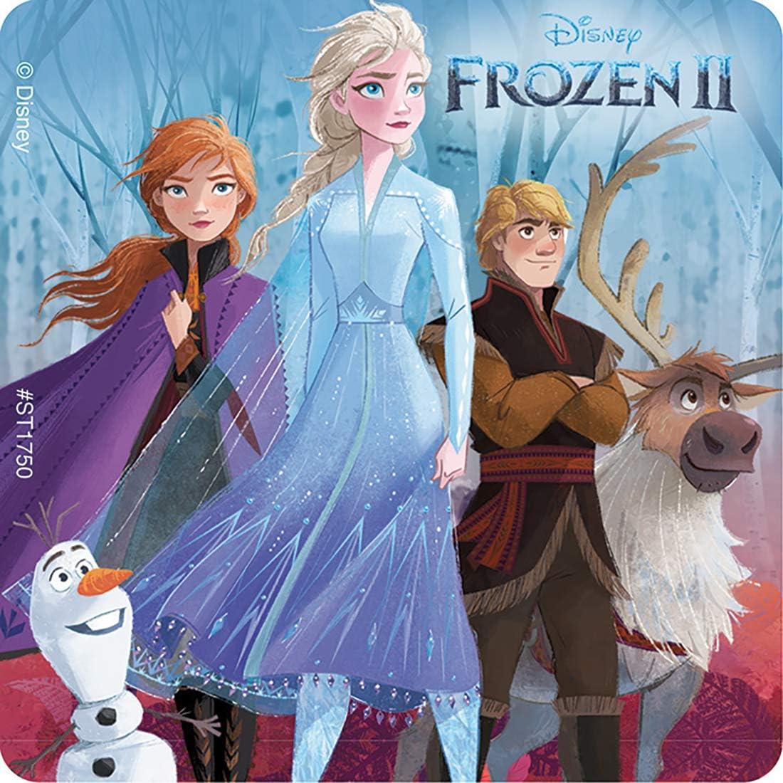 Pegatinas Frozen II SmileMakers - 100 unidades hipoalergénicas