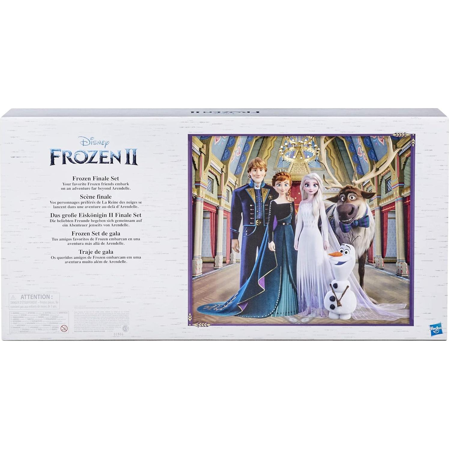 Conjunto de Muñecas Frozen 2 Disney - Anna, Elsa, Kristoff, Olaf y Sven