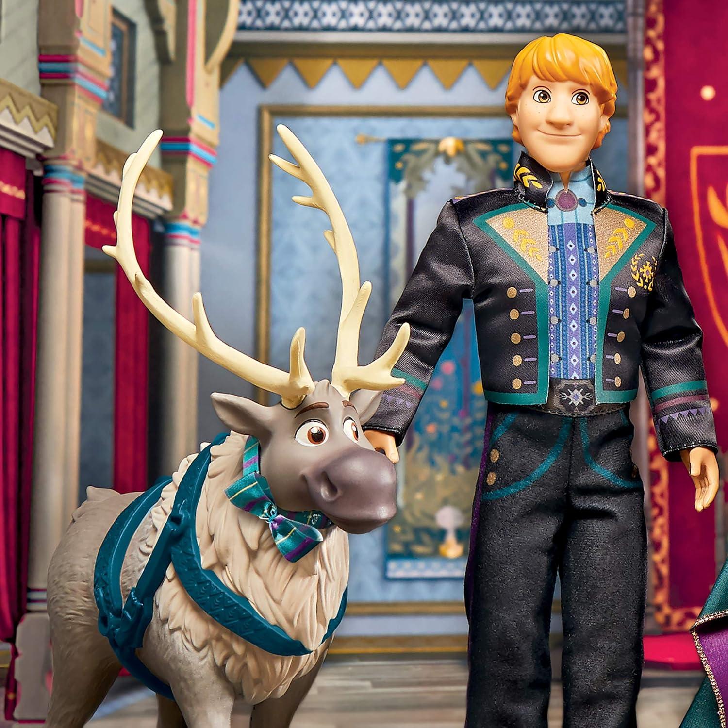 Conjunto de Muñecas Frozen 2 Disney - Anna, Elsa, Kristoff, Olaf y Sven