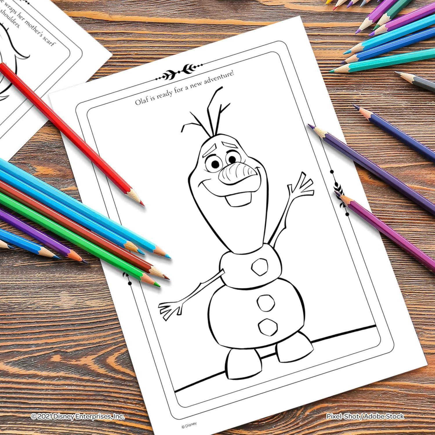 Libro de Colorear Frozen 2 Bendon con 6 Marcadores 32 Páginas