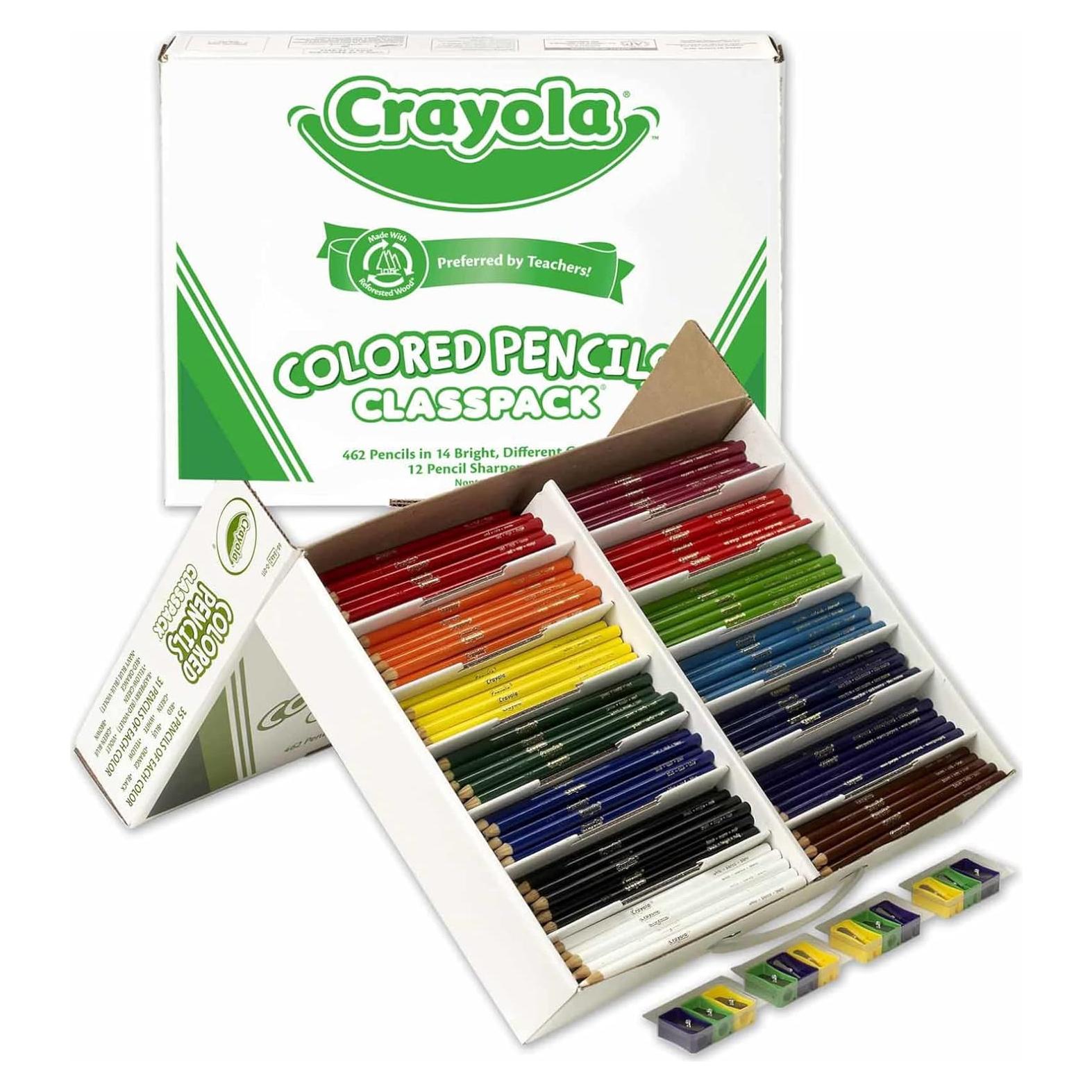 Lápices de Colores Crayola 462 unidades 14 colores asortidos