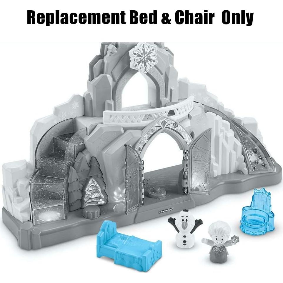 Piezas de Repuesto Fisher-Price GGV29 - Cama y Silla Azul