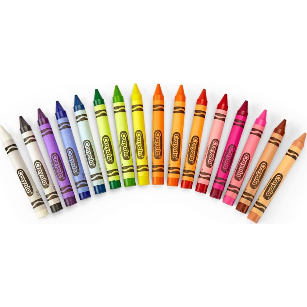 Crayones Grandes Crayola 16 Colores Clásicos No Tóxicos