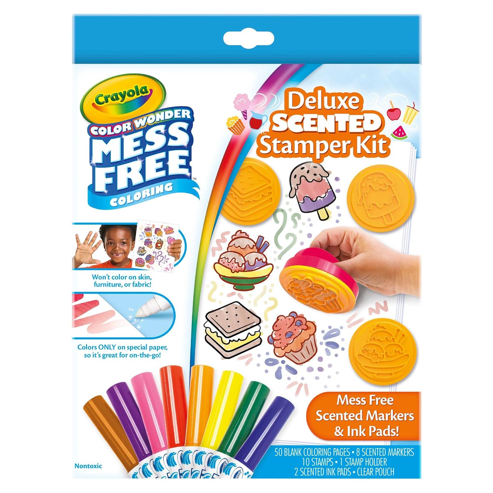 Conjunto Crayola Color Wonder 50 Páginas y Sellos Aromatizados