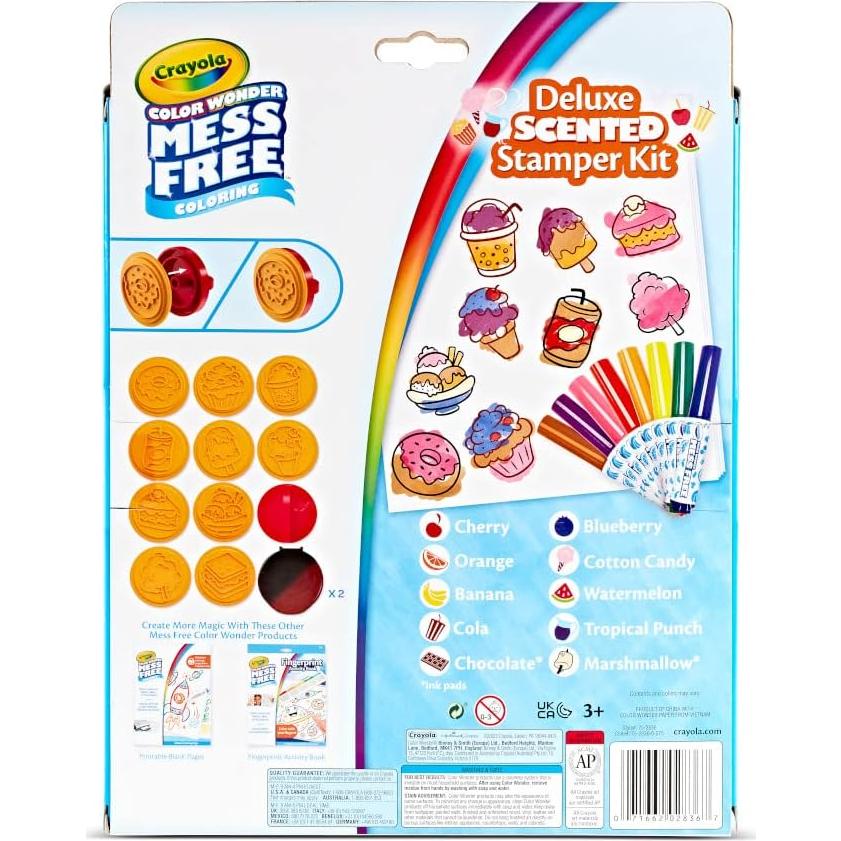 Conjunto Crayola Color Wonder 50 Páginas y Sellos Aromatizados