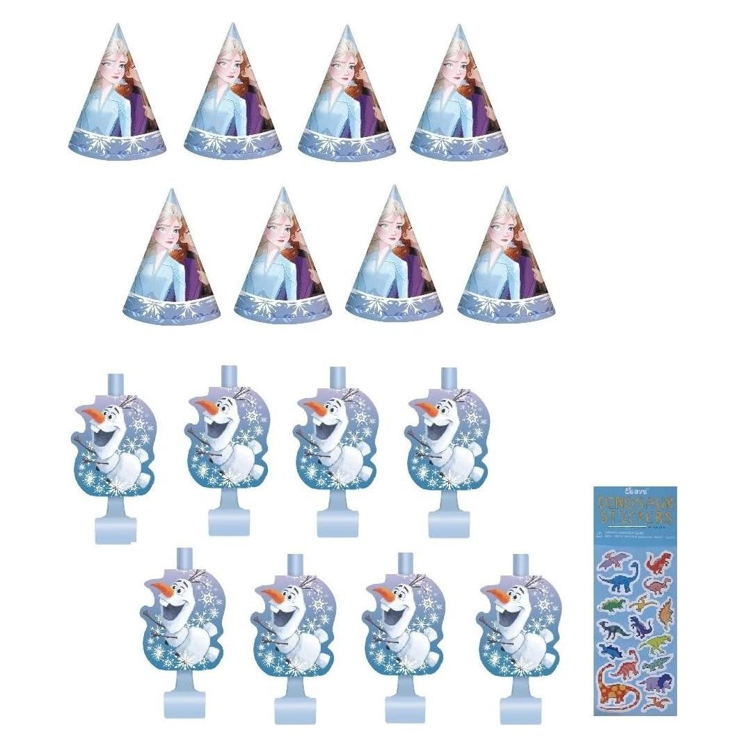 Suministros Fiesta Cumpleaños Disney Frozen Unique 8 Sombreros