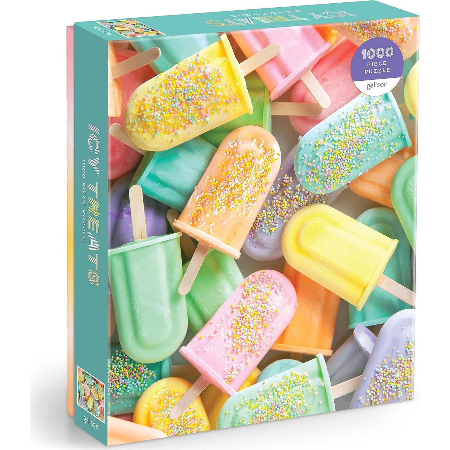 Rompecabezas 1000 Piezas Galison Icy Treats Delicias Congeladas
