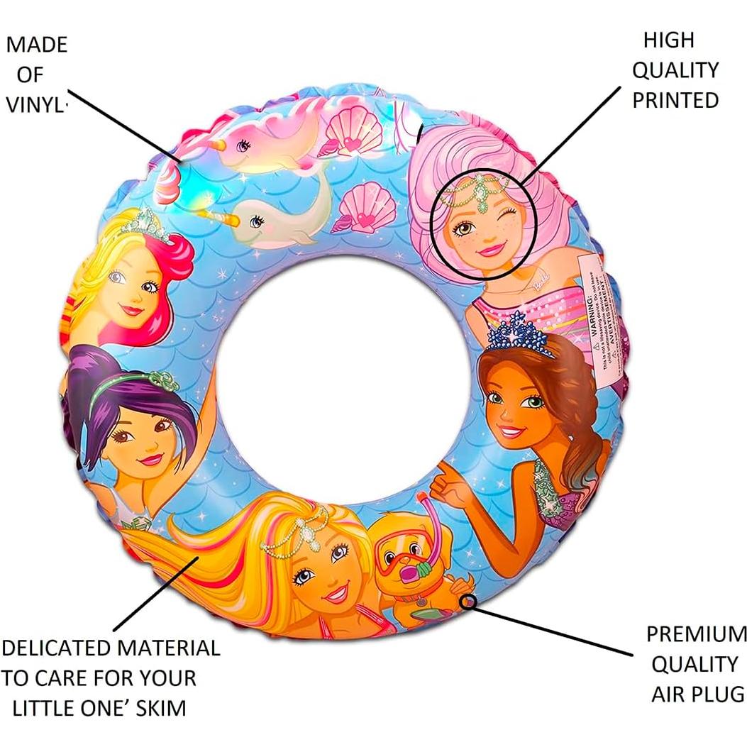 Flotadores de piscina para niños TOY DEALS 2 unidades 55.88 cm