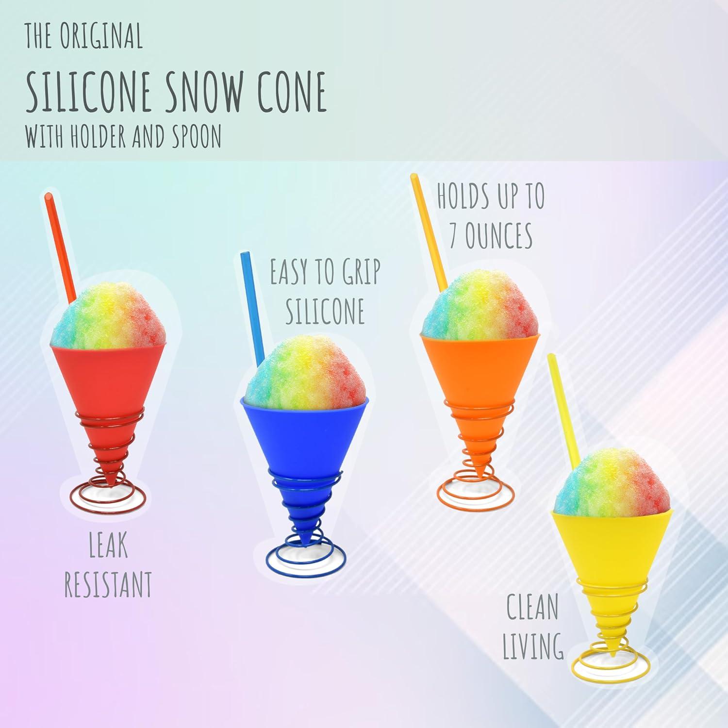 Juego de Tazas de Silicona Reutilizables Gift Boutique 8 Pack 207 ml